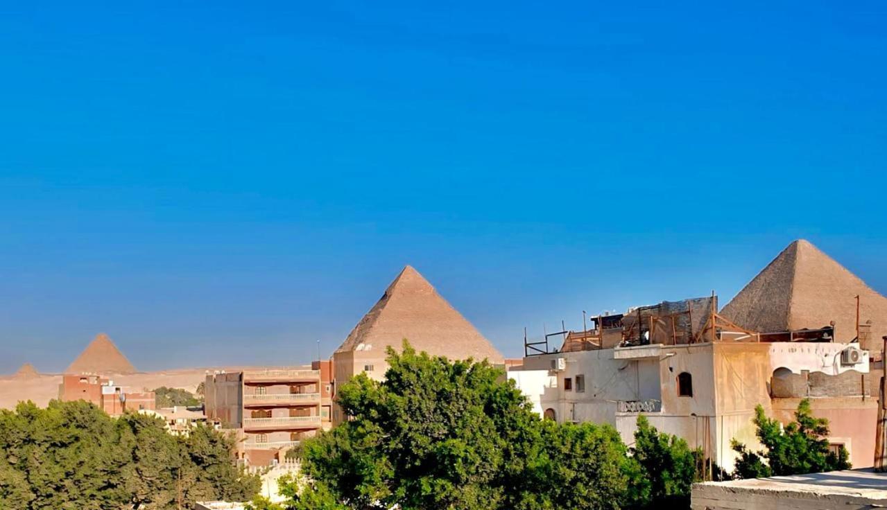 Andy Guest House Pyramids View Kafret el-Gabal Esterno foto